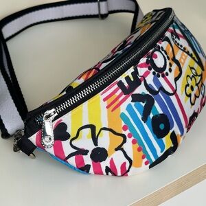 Brighton Graffiti Love Crossbody Belt Bag Tom Clancy Fashionista Sling Fannypack
